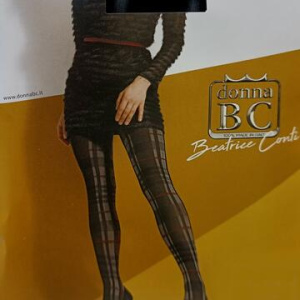 COLLANT MODA TARTAN DONNA BC LOGAN