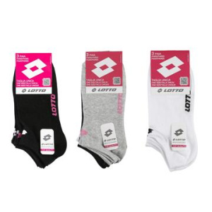 CALZINO SALVAPIEDE DONNA LOTTO ART. MARTINA (3 PAIA)