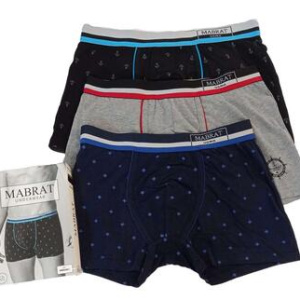 Boxer uomo cotone elasticizzato Mabrat MB41006