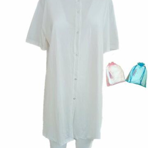 Camicia da notte per partoriente a manica corta Fiorenza Amadori