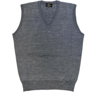 GILET UOMO SMANICATO MISTO LANA MERINO MV MS181