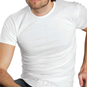 Maglia uomo manica corta girocollo basso Moretta 142 tg.4-7