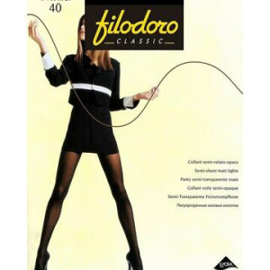 Collant donna tutto nudo in lycra semi velata 40 den. Filodoro Ninfa 40