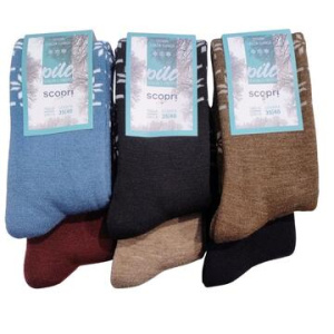 Calzettone lungo donna in caldo PILE Scopri Prisco Noelle (1 PAIO)