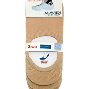 Calzino fantasmino uomo-donna TRI-PACK  NP SALVAPIEDE 01
