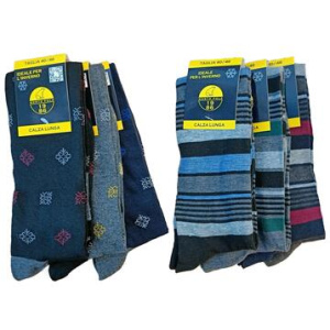 CALZINO LUNGO UOMO FANTASIE ASSORTITE NORTHPOLE NP I. (3PACK)