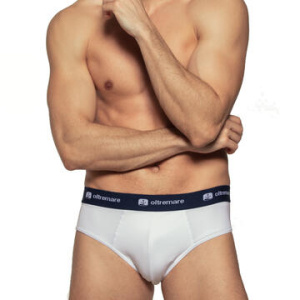 SLIP UOMO IN COTONE BIELASTICO OLTREMARE 201