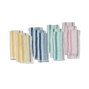 ASCIUGAMANO IN SPUGNA OSPITE RIGATO KUVEE HOME SOFFIO 40×60