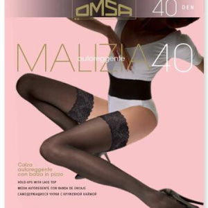 Autoreggente con pizzo Omsa Malizia 40