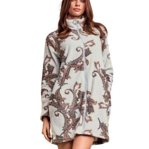 Vestaglia donna corta in caldo pile coral Lormar Pashmina PAS673825