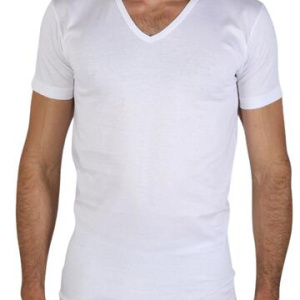 MAGLIA MANICA CORTA SCOLLO A V UOMO FRAGI PIERRE