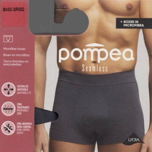 Boxer uomo in microfibra Seamless Pompea 89521422