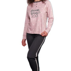 Pigiama donna in jersey di cotone caldo Renato Balestra RI613
