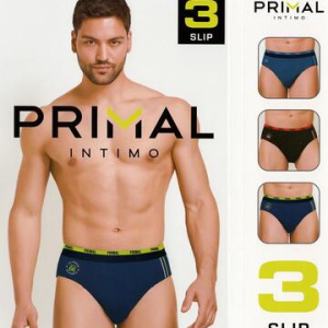 Slip uomo in cotone elasticizzato Primal S355 TRI-PACK