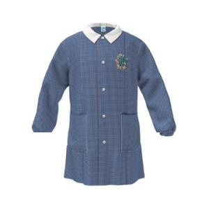 GREMBIULE SCUOLA BAMBINO SIGGI 33GR4250 RICAMO DINOSAURO