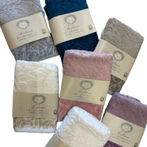 SET 2 ASCIUGAMANI IN COTONE SOPHIE MAISON FORTUNE