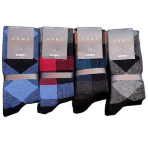 Calzino lungo uomo in cotone caldo Scopri Prisco Terni