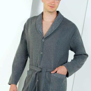 Giacca uomo da camera in jersey di cotone lanato StellaDueGi U9051
