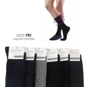 Calzino CORTO uomo SANITARIO in caldo cotone Pezzini UCZ-751C