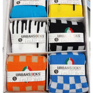 Calzino uomo fantasia in spugna elasticizzata Urban Socks 903-7