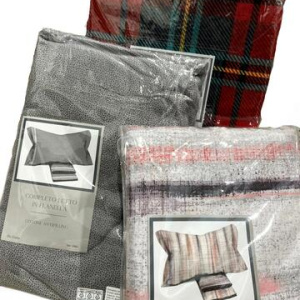 COMPLETO LETTO 1 PIAZZA E MEZZA IN FLANELLA VENERE NOVIA