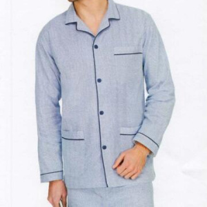 Pigiama uomo aperto in flanella Diplomat WO607