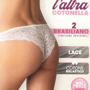 BRASILIANA DONNA COTONELLA GD284- 2 SLIP