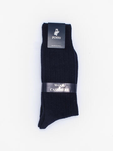 CALZINO CORTO LANA UOMO PUNTO CASHMERE CORTO