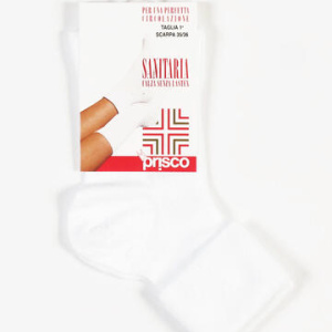 CALZINO SANITARIO DONNA IN COTONE PRISCO 061 D