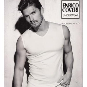 SMANICATO IN COTONE BIELASTICO UOMO COVERI ET1003