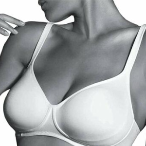 Reggiseno preformato in cotone elasticizzato Gios Cannella