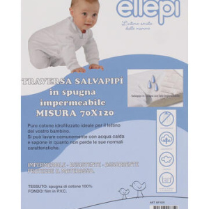 TRAVERSA PER LETTO BIMBO NEONATO 72x120cm ELLEPI BP630