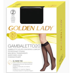 GAMBALETTO VELATO DONNA GOLDEN LADY GAMBALETTO 20