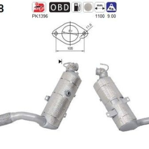 Filtro antiparticolato (FAP) AS FM5298