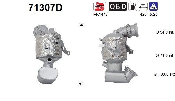 Catalizzatore AS 71307D