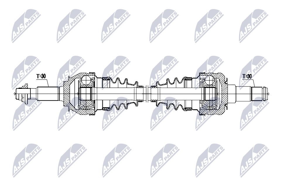 Semiasse NTY NPW-TY-215