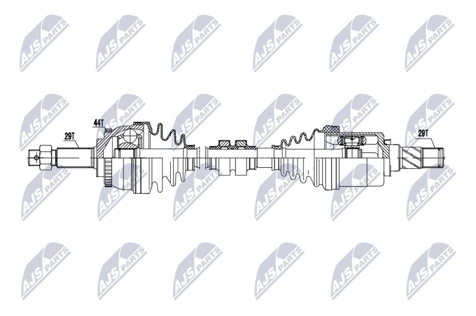 Semiasse NTY NPW-NS-197