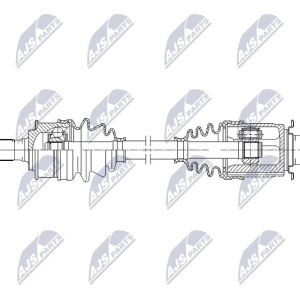 Semiasse NTY NPW-MS-124
