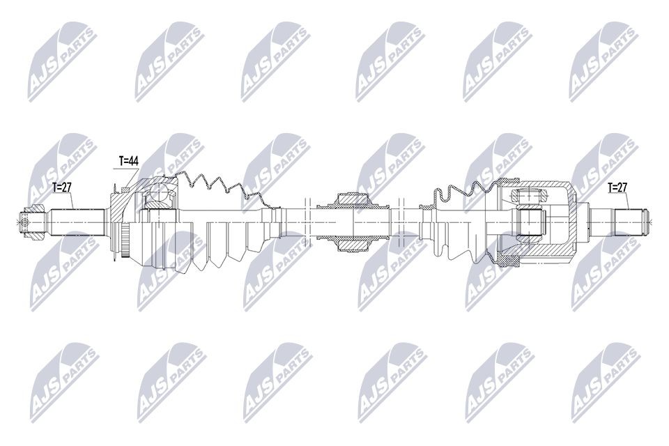 Semiasse NTY NPW-HY-675