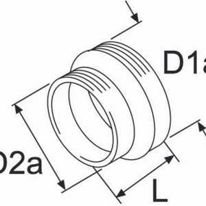 Canale per aria WEBASTO 1320185A