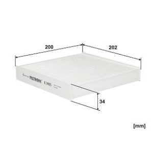 Filtro abitacolo FILTRON K 1465