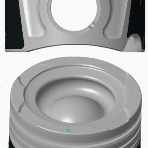 Pistone motore NÜRAL 87-450500-10