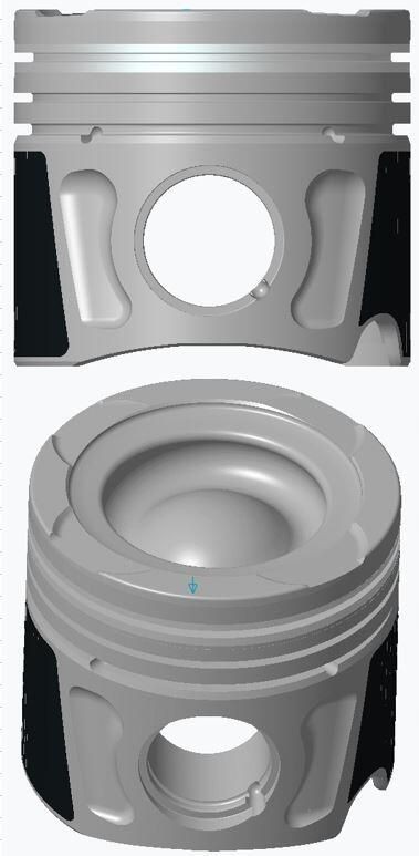 Pistone motore NÜRAL 87-450500-10