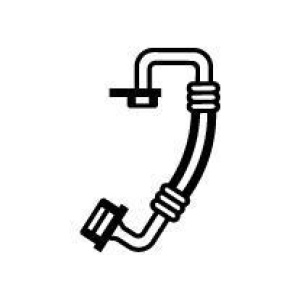 Condotto d. bassa / alta pressione, Climatizzatore NRF 400091