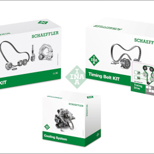 Kit cinghia distribuzione, pompa acqua INA 530 0650 50