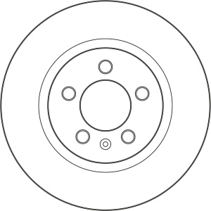 Disco freno TRW DF3946