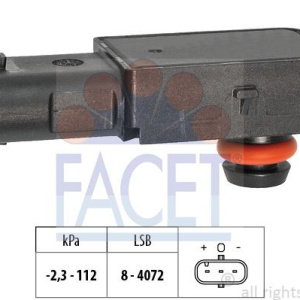 Sensore pressione, Servofreno FACET 10.3346