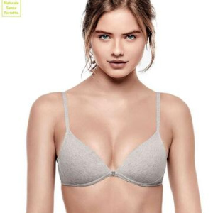 Reggiseno a triangolo imbottito in cotone elasticizzato Infiore Disco 852