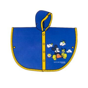 MANTELLINA ANTIPIOGGIA DA BAMBINO CON STAMPA TOPOLINO WX2002