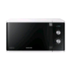 Samsung mg23k3614aw/et forno a microonde grill dual dial 23l 800w grill 1100w mecanico rivestimento ceramic inside nero bianco